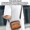 Men Waterproof Minimalist Crossbody Shoulder Bag With Adjustable Strap 1