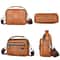 Men Waterproof Minimalist Crossbody Shoulder Bag With Adjustable Strap 6