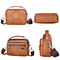 Men Waterproof Minimalist Crossbody Shoulder Bag With Adjustable Strap 6
