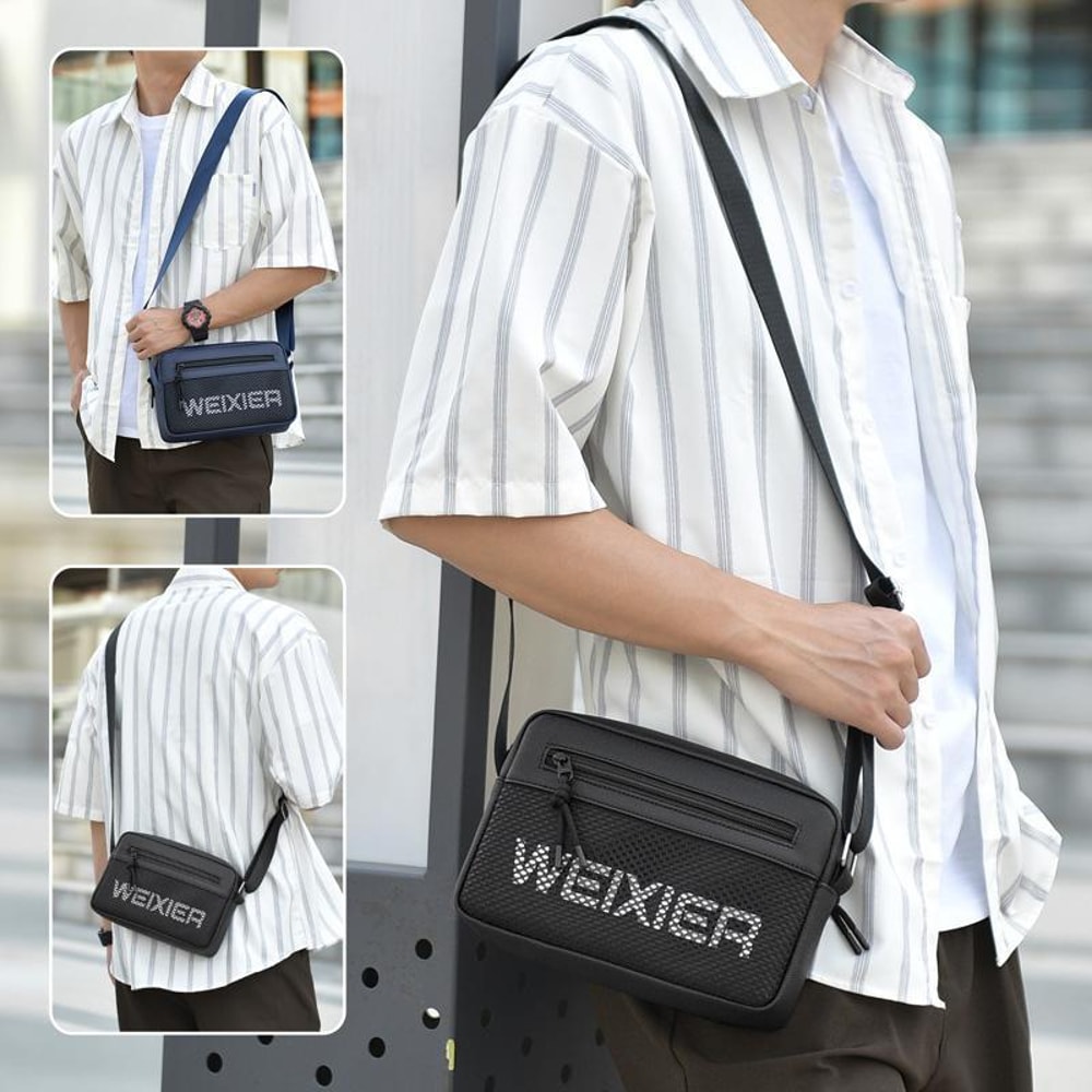 Men Large Capacity Portable Crossbody Shoulder Bag