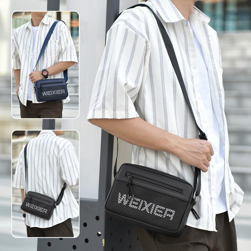 Men Large Capacity Portable Crossbody Shoulder Bag