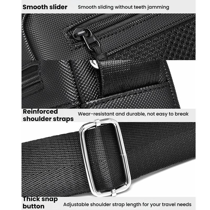 Men Large Capacity Portable Crossbody Shoulder Bag