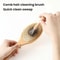 Stainless Steel Comb Cleaning Brush Set, Deep Hair Removal Tool for Cushioned & Grooming Brushes