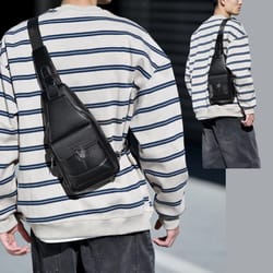 weatherproof men outdoor cycling chest bag crossbody