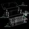 Premium Acrylic Makeup Organizer & Lipstick Organizer Stand 36 Slots, Clear Cosmetic Display Stand