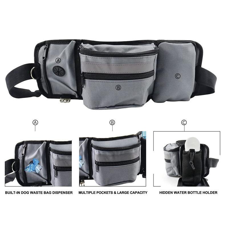 Premium Dog Training Waist Pack With Multi Pocket Storage 2