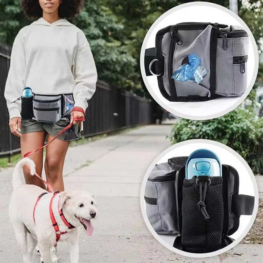 Premium Dog Training Waist Pack With Multi Pocket Storage 5