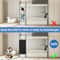 Adjustable Children Bunk Bed Ladder Safety Guard Protector with Locking Plate
