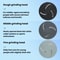 Ceramic Foot Care Grinder Replacement Heads, 3PCS Pedicure Roller Set for Smooth Skin