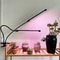Full Spectrum 2 Head Clip On Plant Grow Light with Remote Control