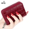 Premium Leather RFID Accordion Card Holder Wallet Anti Magnetic Credit Card Sleeve Organizer 0