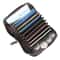 Premium Leather RFID Accordion Card Holder Wallet Anti Magnetic Credit Card Sleeve Organizer 2