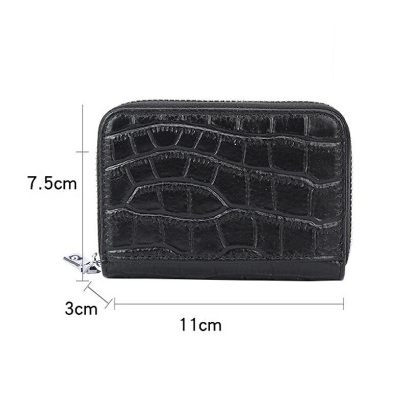 Premium Leather RFID Accordion Card Holder Wallet Anti Magnetic Credit Card Sleeve Organizer 5