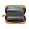 RFID Leather Accordion Card Holder Wallet Secure Multi Card Organizer 2