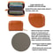 RFID Leather Accordion Card Holder Wallet Secure Multi Card Organizer 4