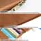 Premium Leather RFID Wallet Ultra Thin Anti Theft Zipper Foldable Card Organizer 4