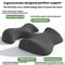 Memory Foam Support Pillow Set For Bed Relaxation 2