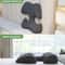 Memory Foam Support Pillow Set For Bed Relaxation 4