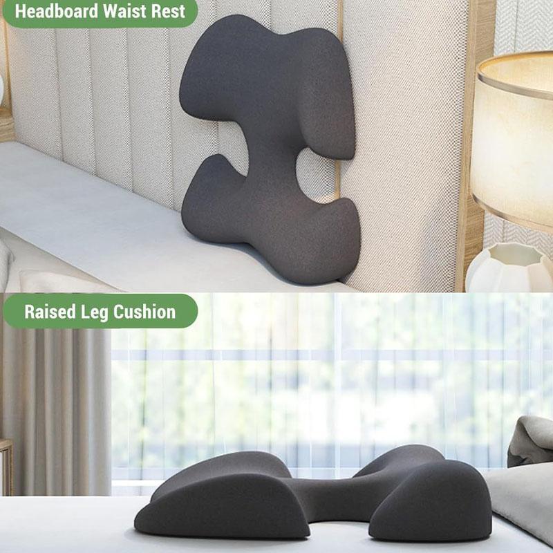 Memory Foam Support Pillow Set For Bed Relaxation 4