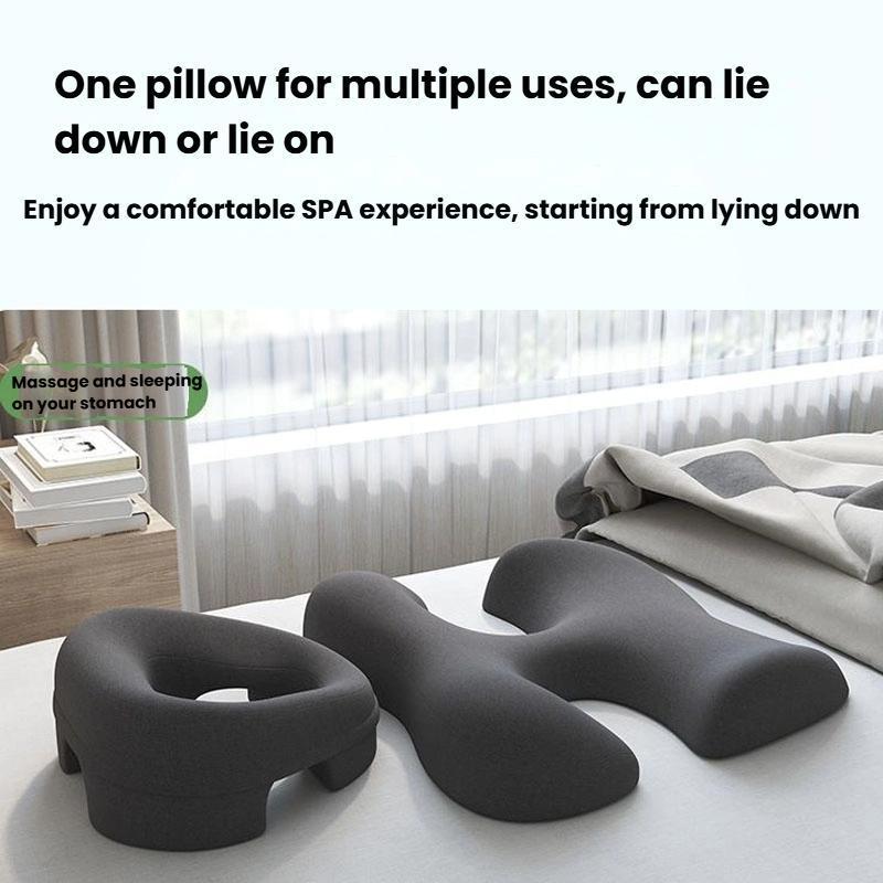Memory Foam Support Pillow Set For Bed Relaxation 5