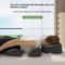Memory Foam Support Pillow Set For Bed Relaxation 6