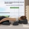 Memory Foam Support Pillow Set For Bed Relaxation 6