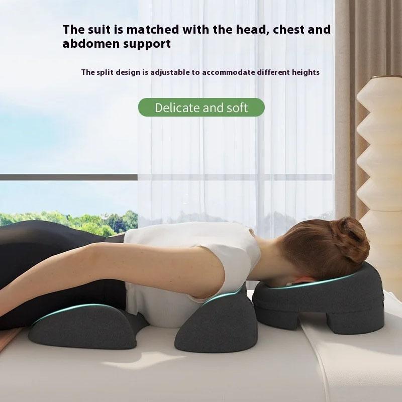 Memory Foam Support Pillow Set For Bed Relaxation 6