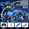 8 Wheel RC Remote Control Robot Dog Toy for Kids & Stunts