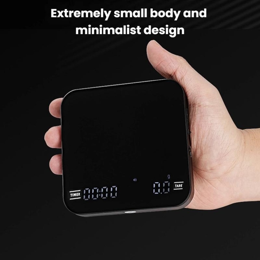 Smart Precision Coffee & Kitchen Scale with Timer, Compact Pour Over Coffee Scale