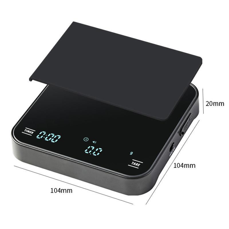 Smart Precision Coffee & Kitchen Scale with Timer, Compact Pour Over Coffee Scale