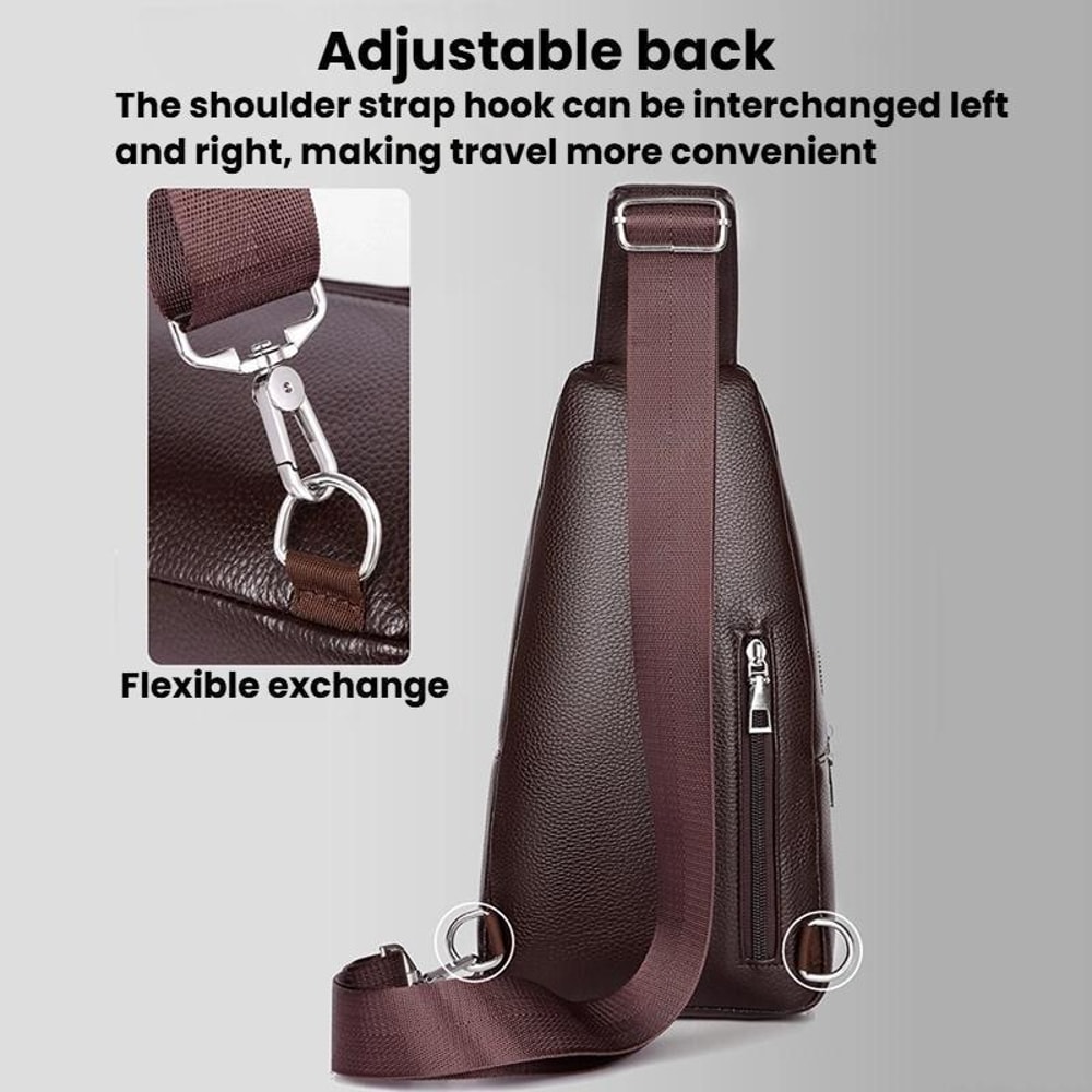 Vintage Outdoor Men Multifunctional Men Crossbody Bag Chest Pack 1
