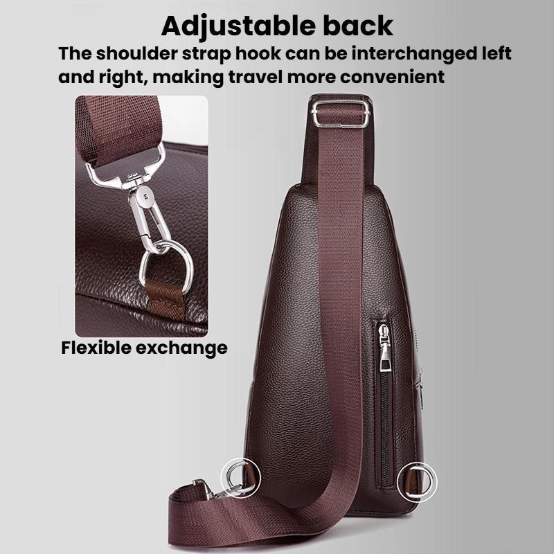 Vintage Outdoor Men Multifunctional Men Crossbody Bag Chest Pack 1