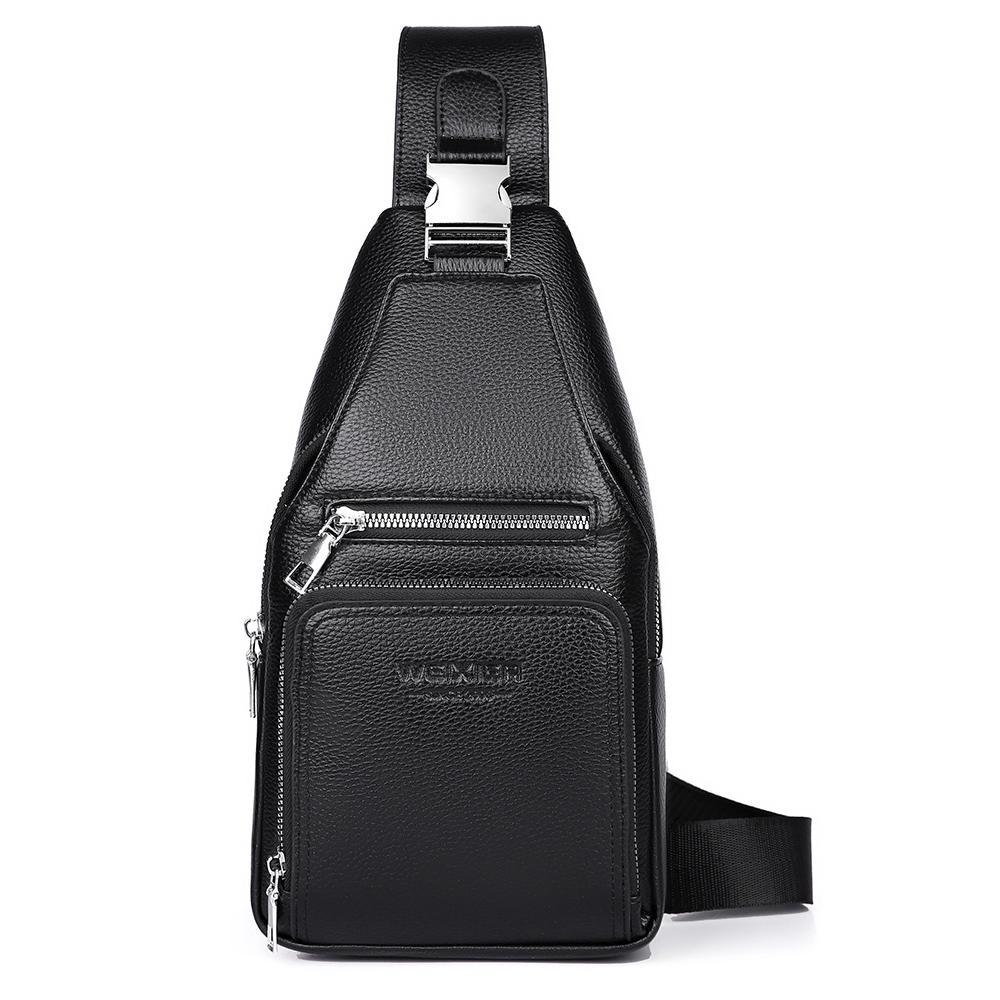 Vintage Outdoor Men Multifunctional Men Crossbody Bag Chest Pack 8