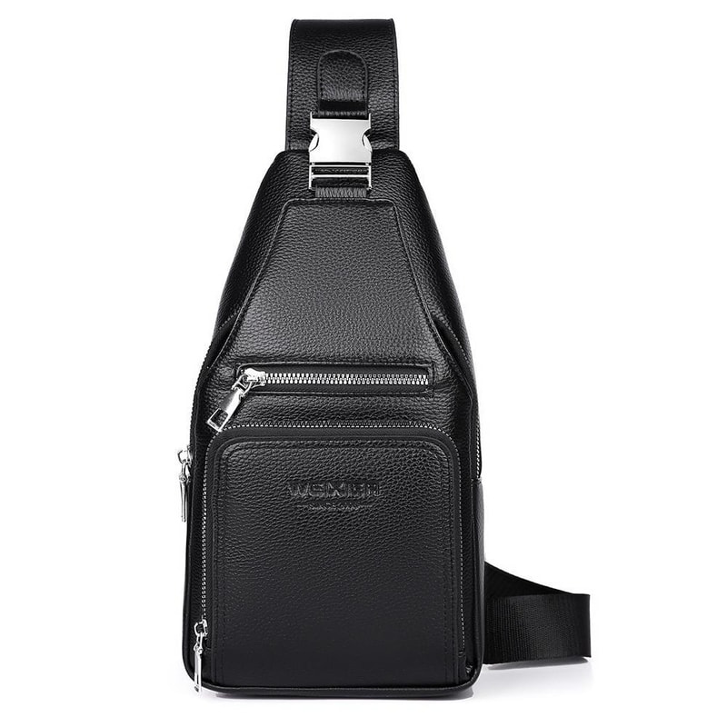 Vintage Outdoor Men Multifunctional Men Crossbody Bag Chest Pack 8