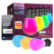 WiFi App Controlled Waterproof RGBIC Outdoor Smart String Lights 12M 20 Bulb