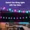 WiFi App Controlled Waterproof RGBIC Outdoor Smart String Lights 12M 20 Bulb