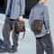 Men Large Waterproof Business Crossbody Messenger Bag 0