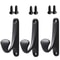 Minimalist Cabinet Door Handles Set, Durable Straight Grain Drawer Pulls