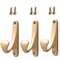 Minimalist Cabinet Door Handles Set, Durable Straight Grain Drawer Pulls
