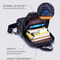 Oxford Crossbody Bag With USB Water Bottle Holder