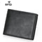Premium RFID Anti Skimming Men Minimalist Wallet Slim Lightweight Billfold 9