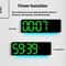 Modern LED Digital Wall Clock With Date Temperature Countdown 3