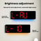 Modern LED Digital Wall Clock With Date Temperature Countdown 4