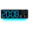Modern LED Digital Wall Clock With Date Temperature Countdown 10