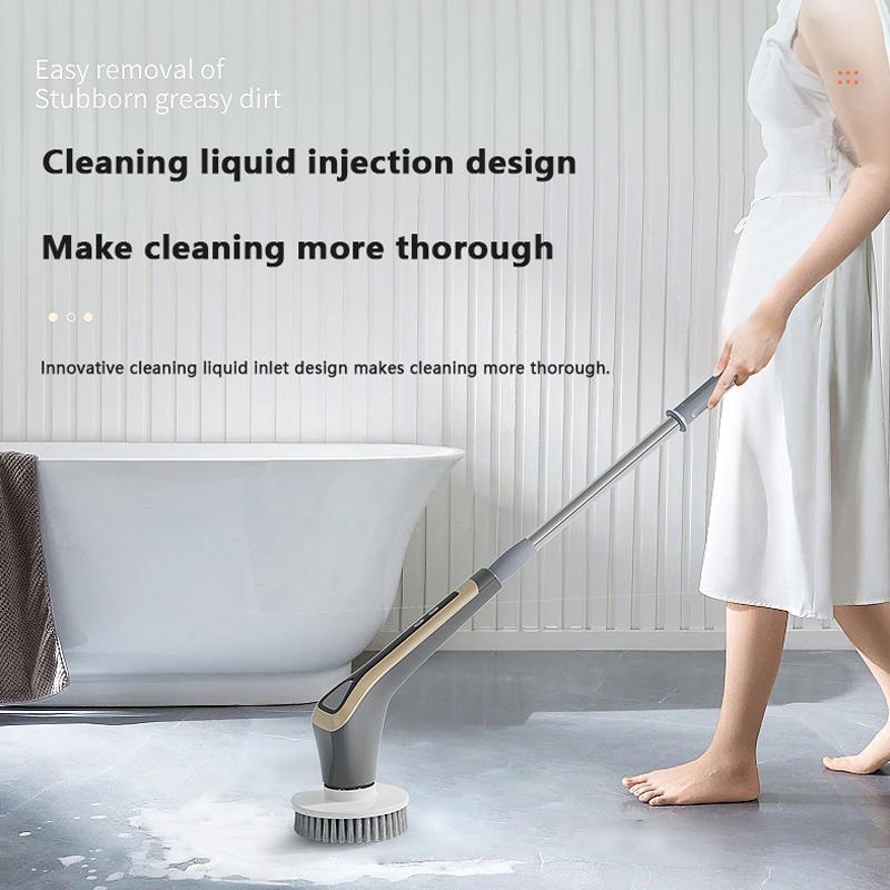 7 in 1 Extendable Electric Cleaning Brush & Multi Surface Scrubber for Home and Auto