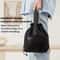Canvas Thermal Drawstring Lunch Bag Portable Insulated Lunch Tote 1