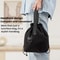 Canvas Thermal Drawstring Lunch Bag Portable Insulated Lunch Tote 1