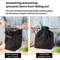 Canvas Thermal Drawstring Lunch Bag Portable Insulated Lunch Tote 3