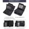 Compact Men Trifold Wallet With Zipper Coin Pocket Slim Card Holder 4