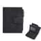 Compact Men Trifold Wallet With Zipper Coin Pocket Slim Card Holder 9